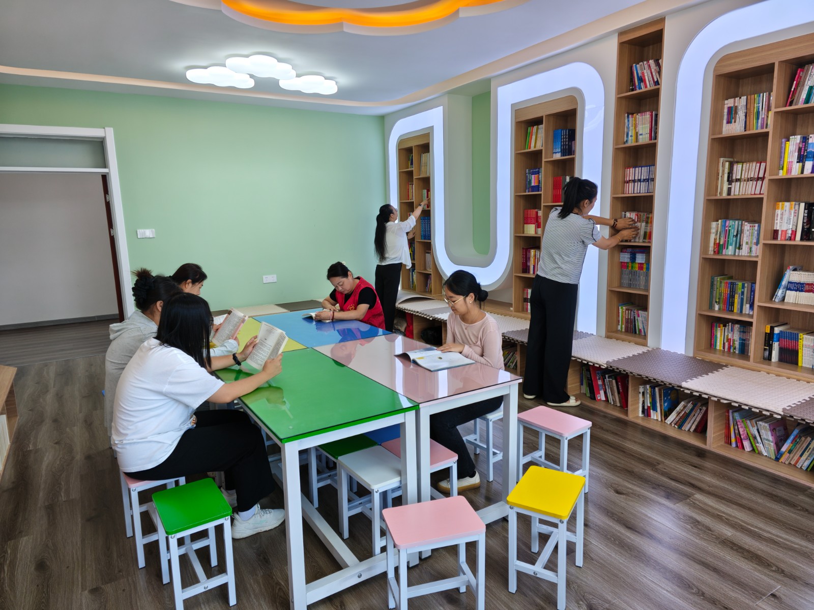 渤海街道利民社區：書香潤社區 閱讀促文明